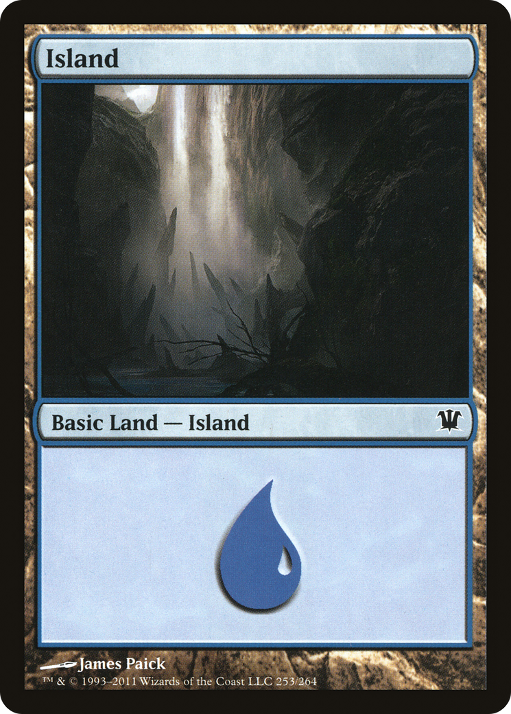 Island (253) (ISD-253) [Innistrad] MTG Single Wizards of the Coast