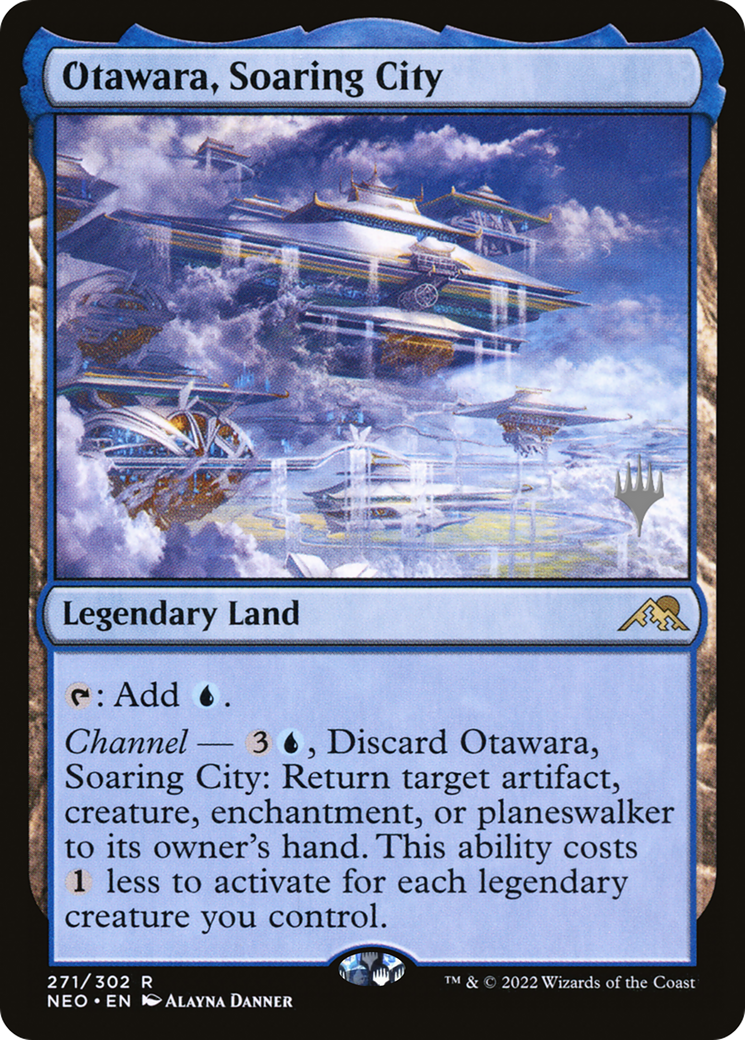 Otawara, Soaring City (PPNEO-271) [Kamigawa: Neon Dynasty Promos] MTG Single Wizards of the Coast