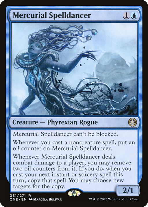 Mercurial Spelldancer (ONE-061) [Phyrexia: All Will Be One] MTG Single Wizards of the Coast