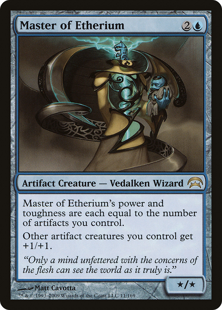 Master of Etherium (HOP-011) [Misc] Planechase MTG Single Wizards of the Coast
