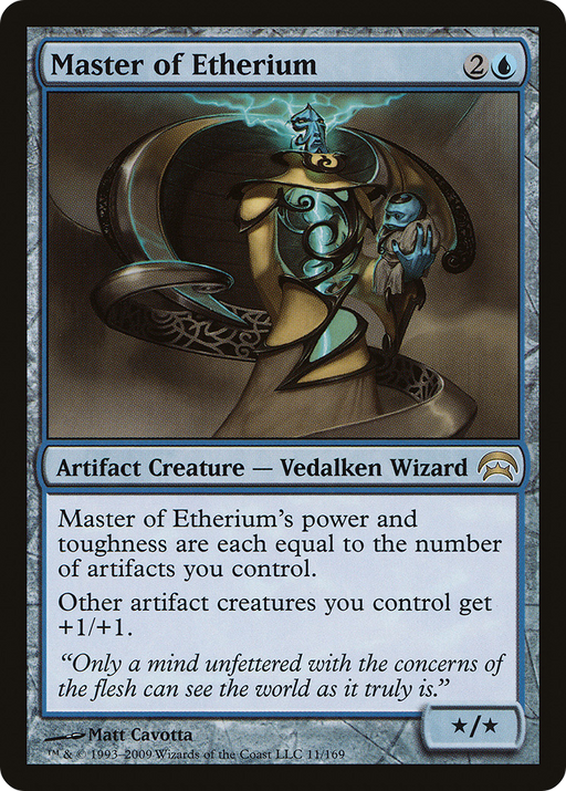 Master of Etherium (HOP-011) [Misc] Planechase MTG Single Wizards of the Coast