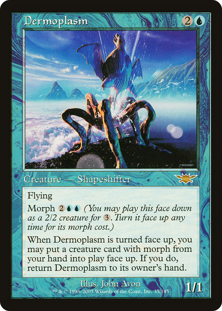 Dermoplasm (LGN-035) [Legions] Foil MTG Single Wizards of the Coast