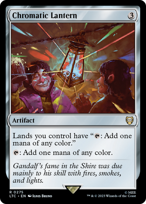 Chromatic Lantern (LTC-275) [Tales of Middle-earth Commander] MTG Single Wizards of the Coast