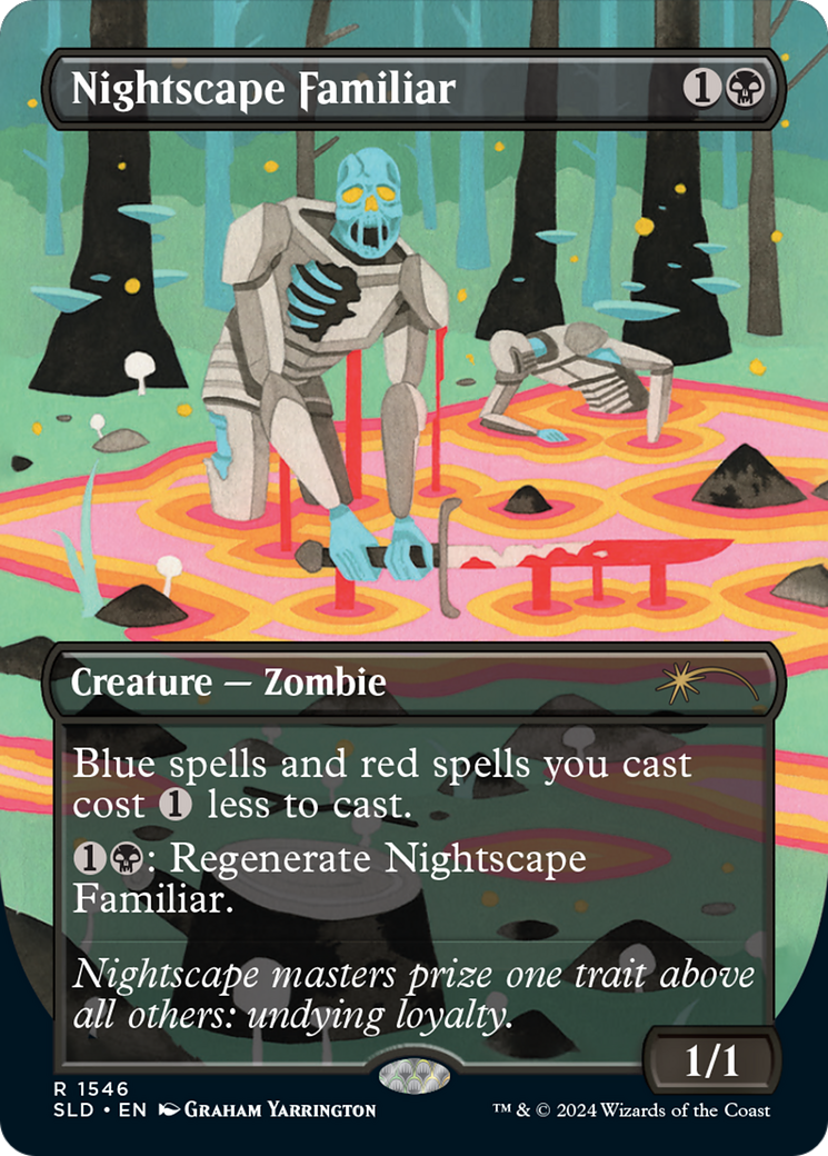Nightscape Familiar (SLD-1546) [Secret Lair] Drop (Borderless) MTG Single Wizards of the Coast