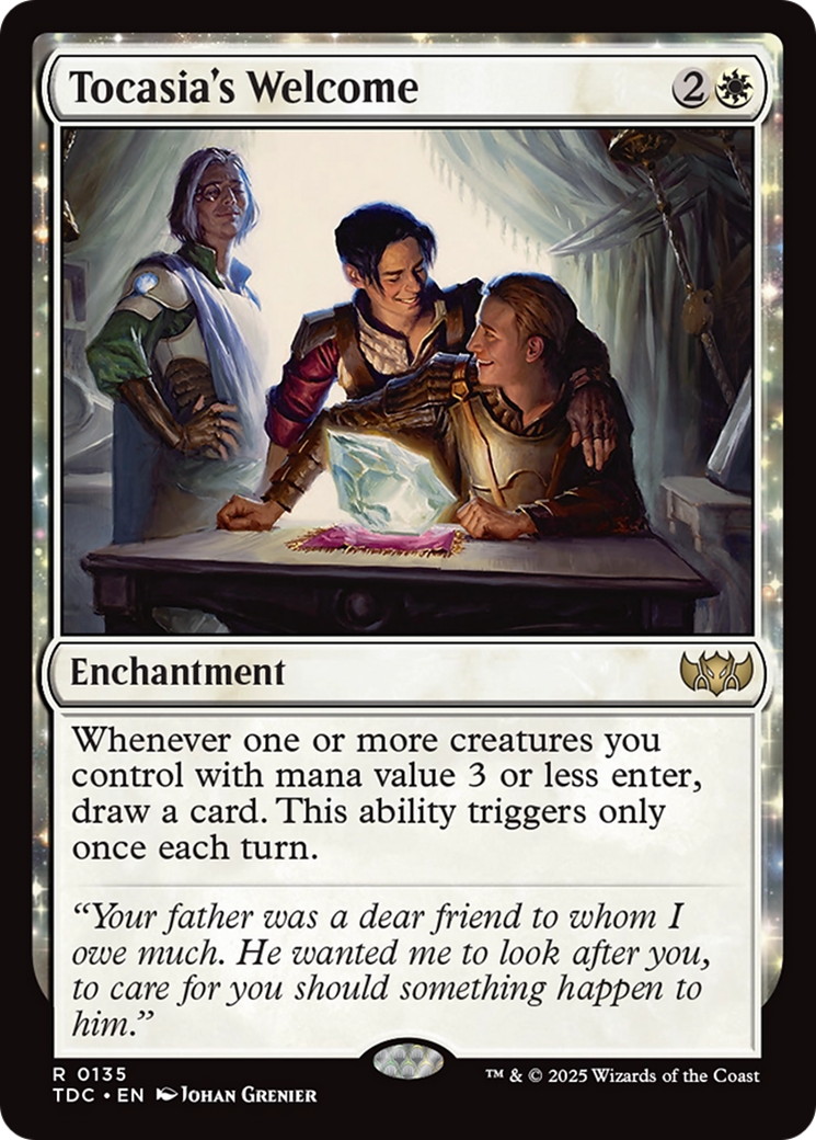 Tocasia's Welcome (TDC-135) [Commander: Tarkir: Dragonstorm] MTG Single Wizards of the Coast