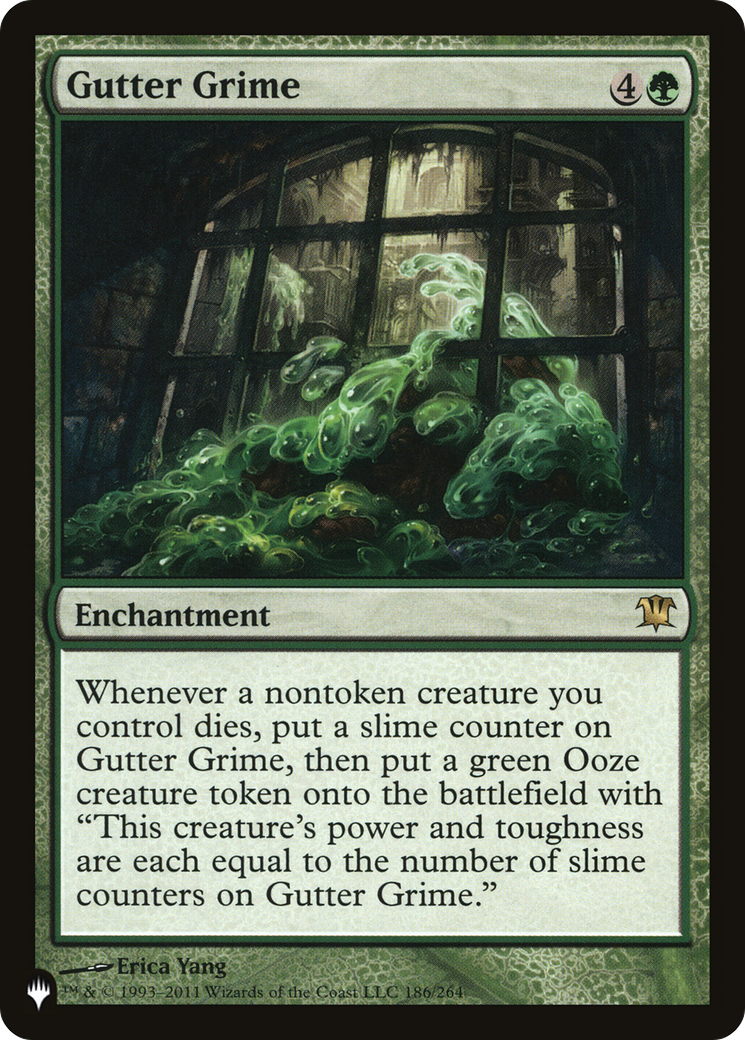 Gutter Grime (LIST-ISD-186) [Mystery Booster] The List MTG Single Wizards of the Coast