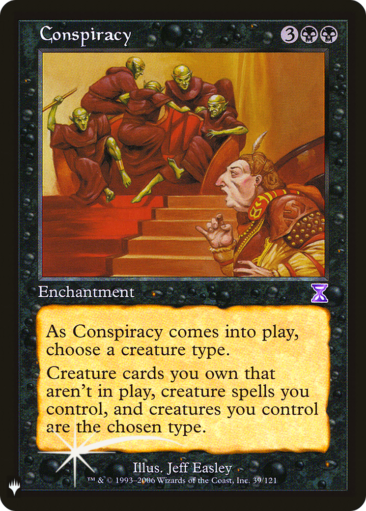 Conspiracy (LIST-039) [Mystery Booster] The List Foil MTG Single Wizards of the Coast