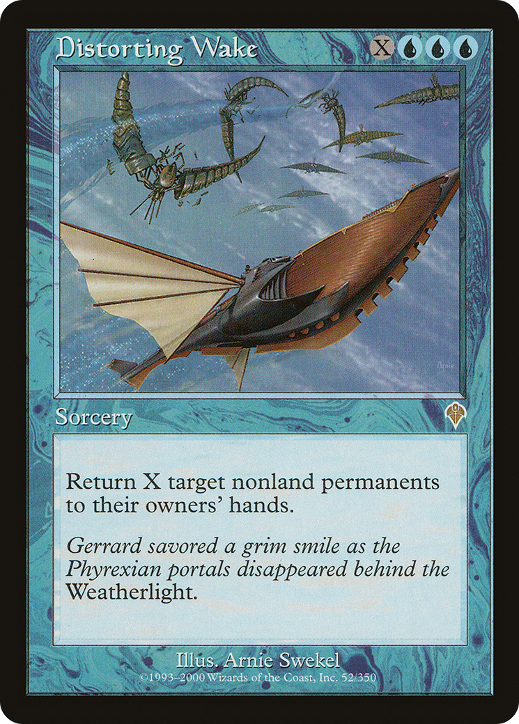 Distorting Wake (INV-052) [Invasion] MTG Single Wizards of the Coast