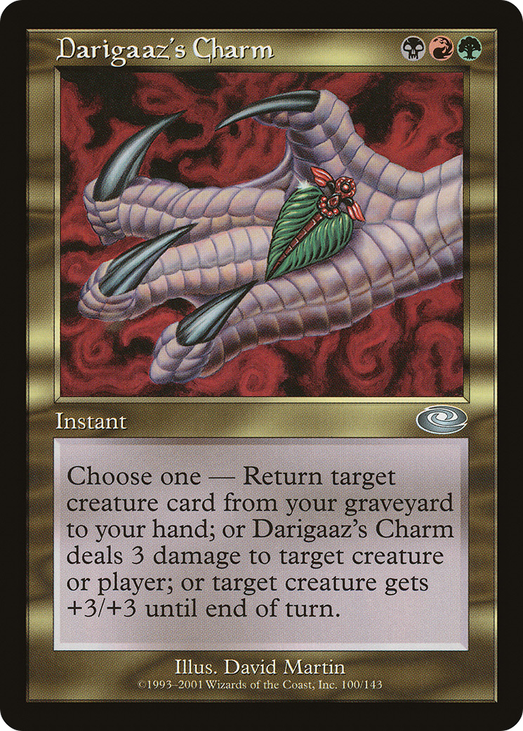 Darigaaz's Charm (PLS-100) [Planeshift] MTG Single Wizards of the Coast
