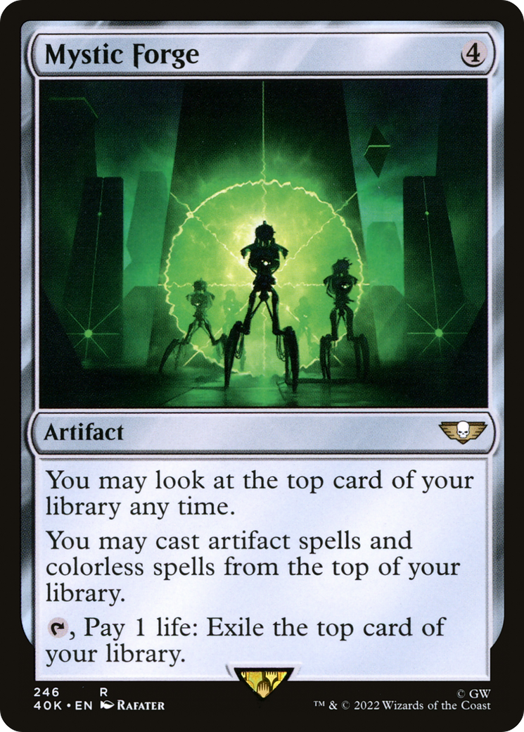 Mystic Forge (40K-246) [Warhammer 40,000 Commander] MTG Single Wizards of the Coast