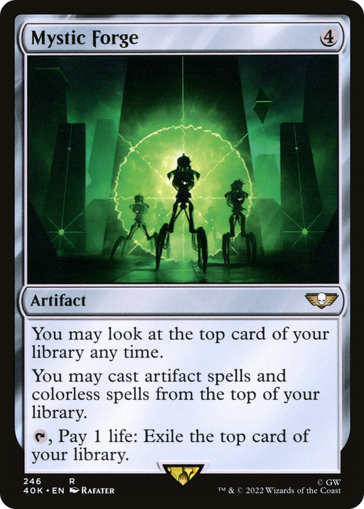 Mystic Forge (40K-246) [Warhammer 40,000 Commander] MTG Single Wizards of the Coast