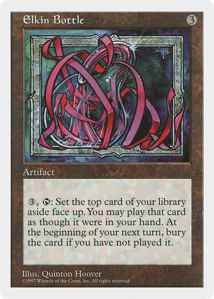 Elkin Bottle (5ED-367) [Fifth Edition] MTG Single Wizards of the Coast