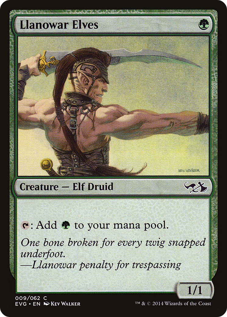 Llanowar Elves (DD3-) [Misc] Duel Decks Anthology: Elves vs. Goblins MTG Single Wizards of the Coast