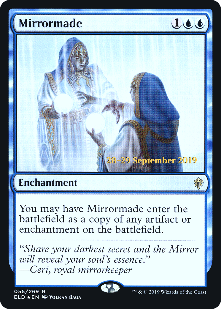 Mirrormade (PRE-055) [Throne of Eldraine Promos] Foil MTG Single Wizards of the Coast