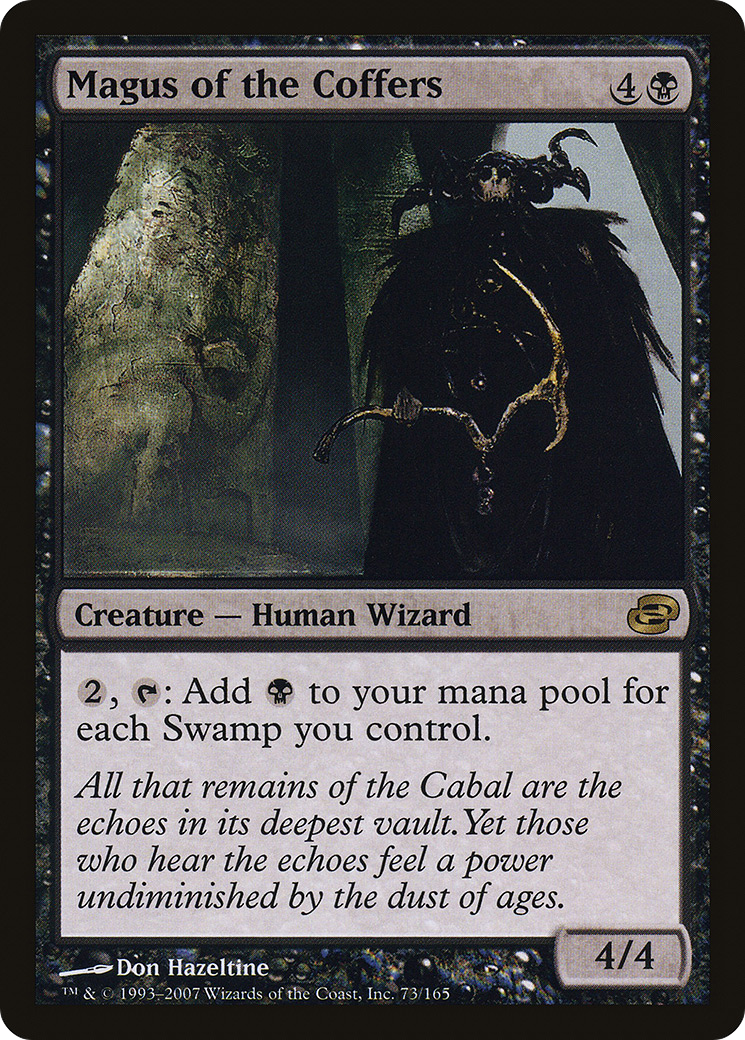 Magus of the Coffers (PLC-073) [Planar Chaos] Foil MTG Single Planar Chaos