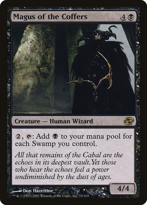 Magus of the Coffers (PLC-073) [Planar Chaos] Foil MTG Single Planar Chaos
