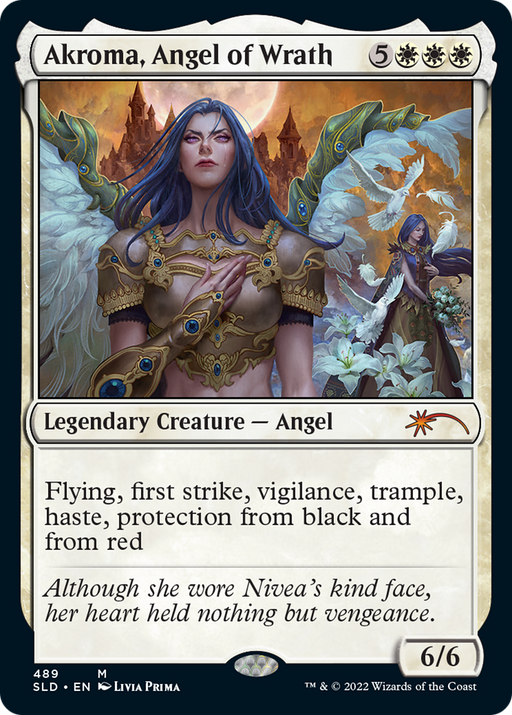 Akroma, Angel of Wrath (SLD-489) [Secret Lair] Drop MTG Single Wizards of the Coast
