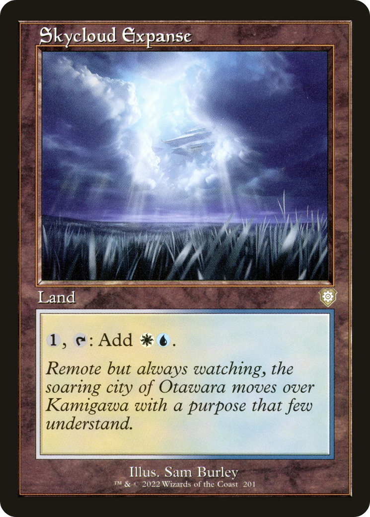 Skycloud Expanse (BRC-201) [The Brothers' War Commander] MTG Single Wizards of the Coast