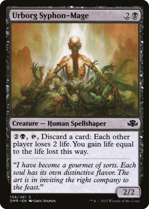 Urborg Syphon-Mage (DMR-106) [Dominaria Remastered] Foil MTG Single Wizards of the Coast