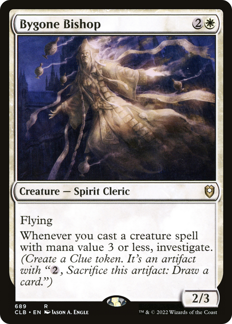 Bygone Bishop (CLB-689) [Commander Legends: Battle for Baldur's Gate] MTG Single Wizards of the Coast