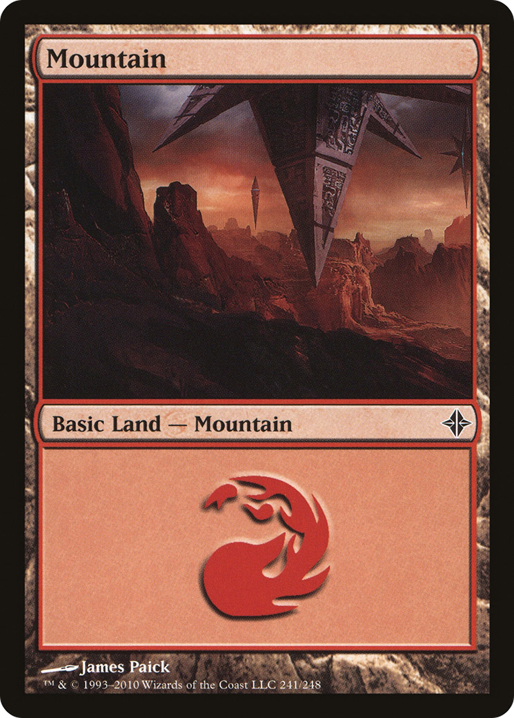 Mountain (ROE-241) [Rise of the Eldrazi] MTG Single Wizards of the Coast