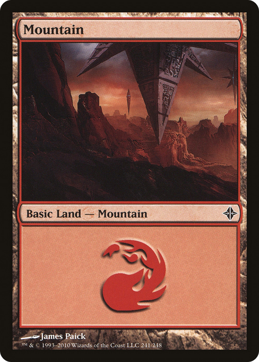 Mountain (ROE-241) [Rise of the Eldrazi] MTG Single Wizards of the Coast
