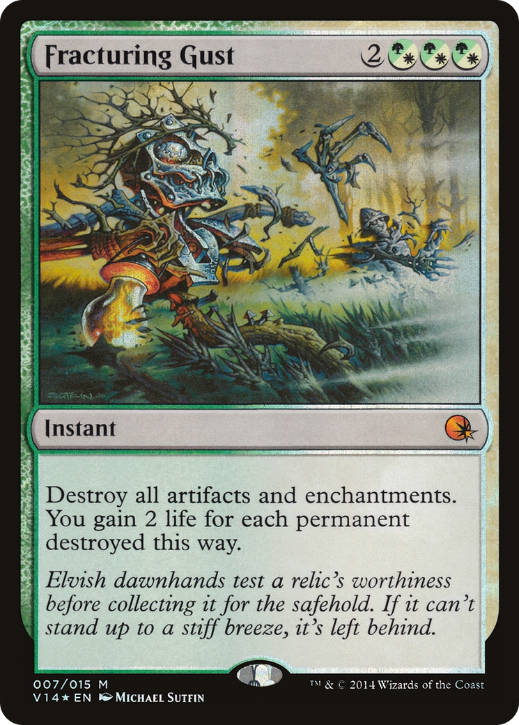Fracturing Gust (V14-007) [Misc] From the Vault: Annihilation Foil MTG Single Wizards of the Coast