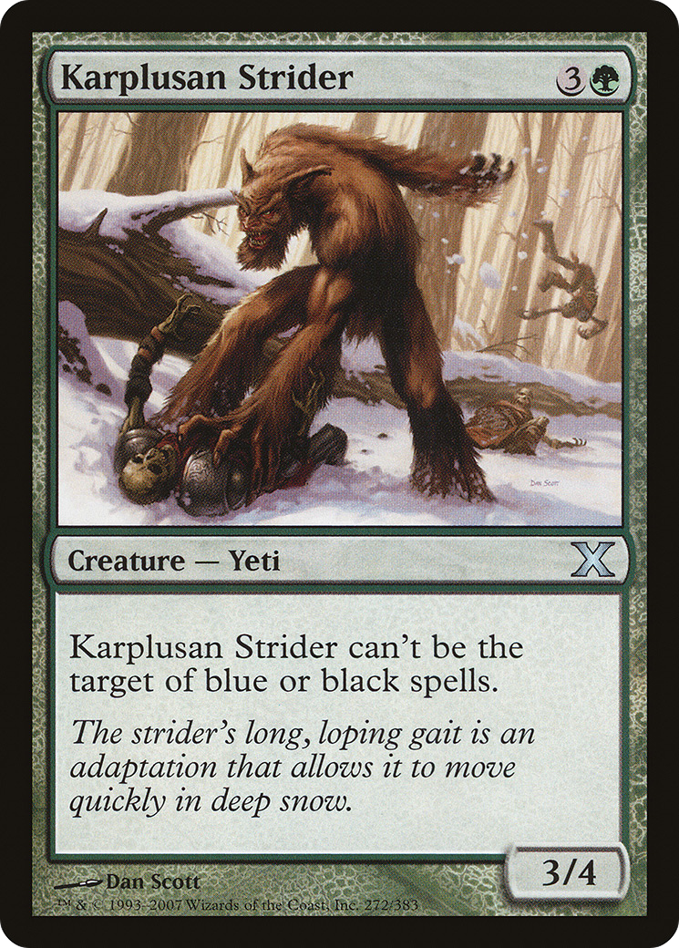 Karplusan Strider (10E-272) [Tenth Edition] MTG Single Wizards of the Coast