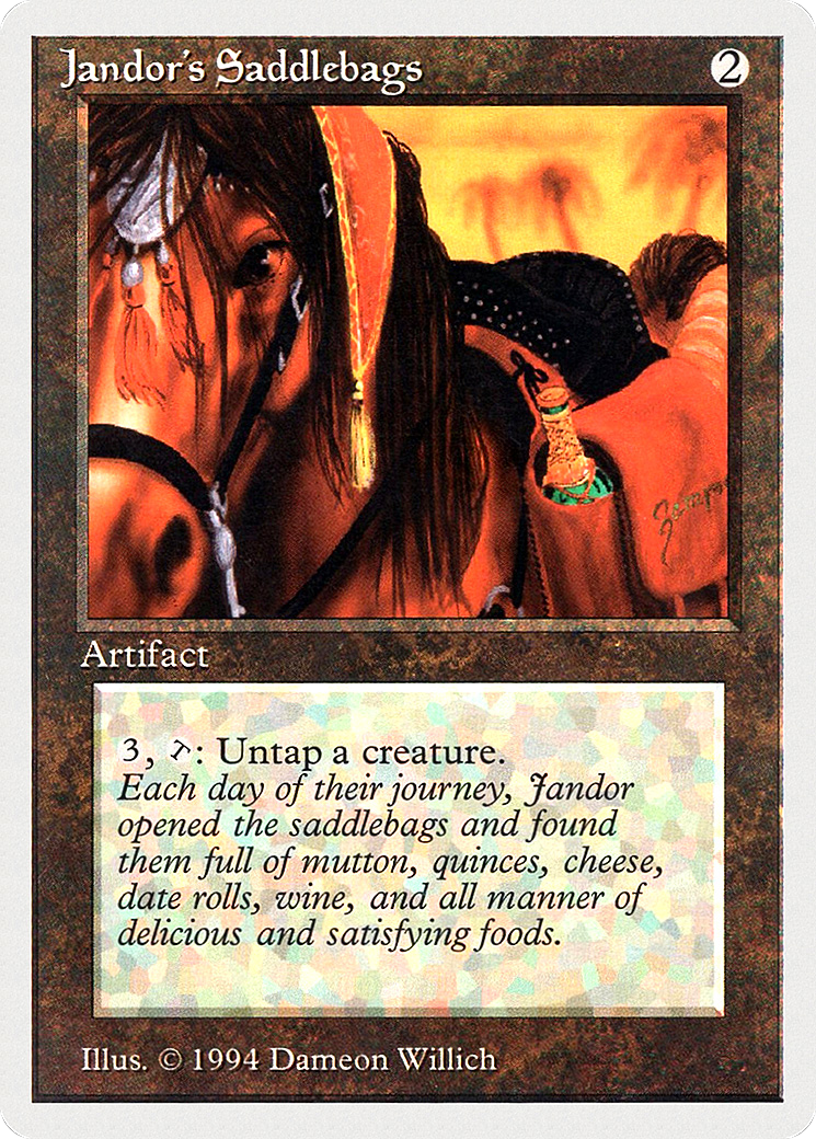 Jandor's Saddlebags (SUM-257) [Misc] Summer Magic / Edgar MTG Single Wizards of the Coast