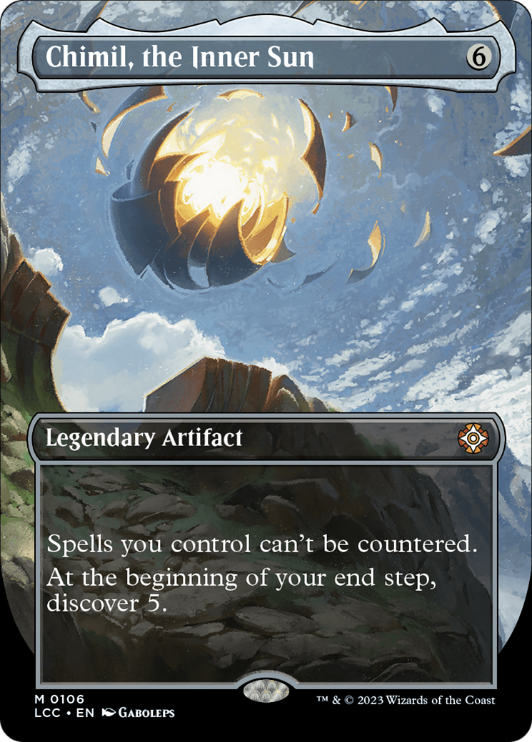 Chimil, the Inner Sun (LCC-106) [The Lost Caverns of Ixalan Commander] (Borderless) MTG Single Wizards of the Coast