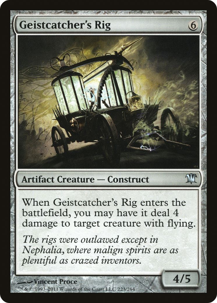 Geistcatcher's Rig (ISD-223) [Innistrad] Foil MTG Single Wizards of the Coast