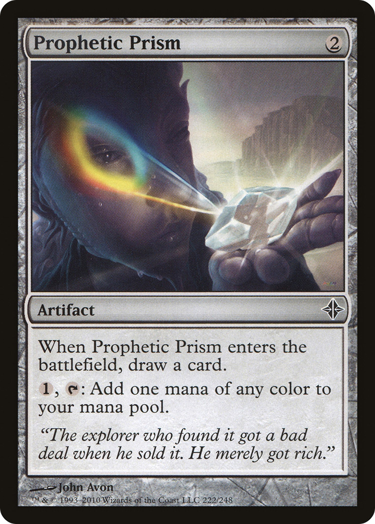 Prophetic Prism (ROE-222) [Rise of the Eldrazi] MTG Single Wizards of the Coast
