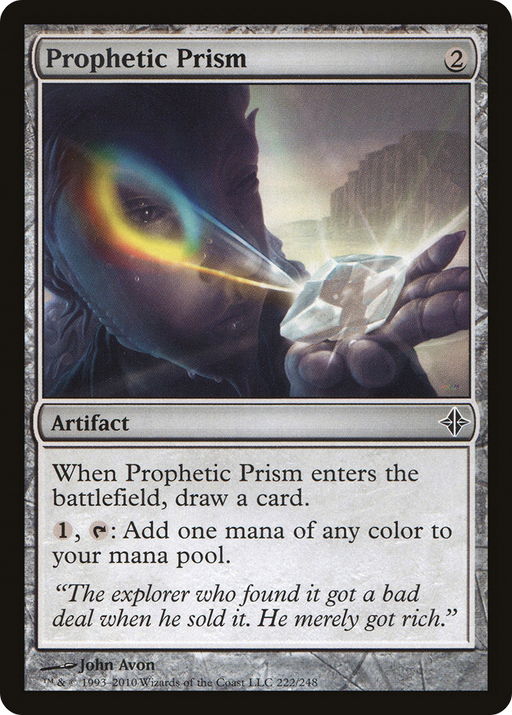 Prophetic Prism (ROE-222) [Rise of the Eldrazi] MTG Single Wizards of the Coast