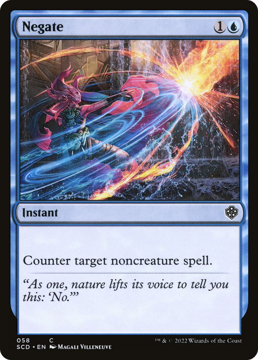 Negate (SCD-058) [Starter Commander Decks] MTG Single Wizards of the Coast