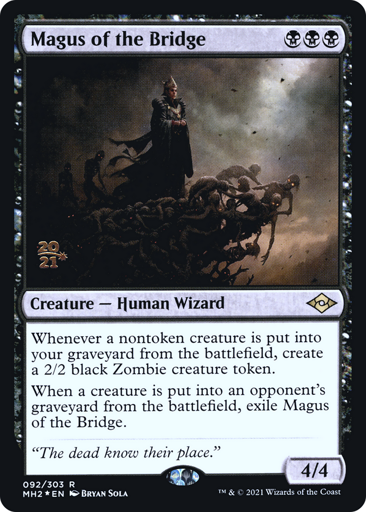 Magus of the Bridge (PRE-092) [Modern Horizons 2 Promos] Foil MTG Single Wizards of the Coast