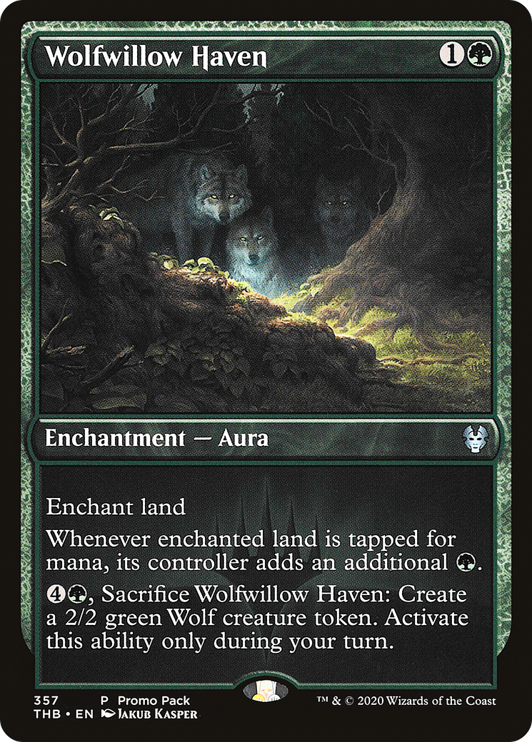Wolfwillow Haven (PPTHB-357) [Theros Beyond Death] MTG Single Wizards of the Coast