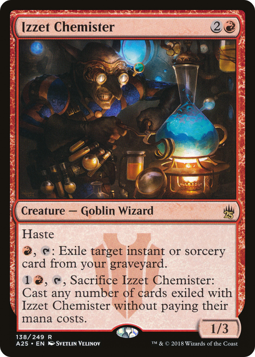 Izzet Chemister (A25-138) [Masters 25] MTG Single Wizards of the Coast