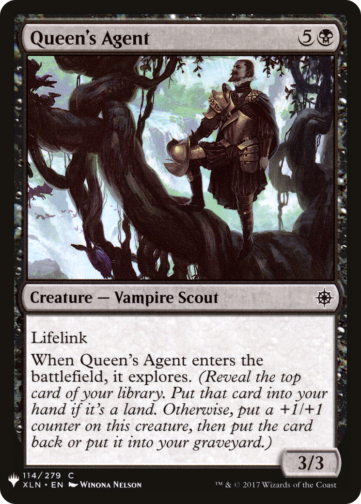 Queen's Agent (LIST-XLN-114) [Mystery Booster] The List MTG Single Wizards of the Coast
