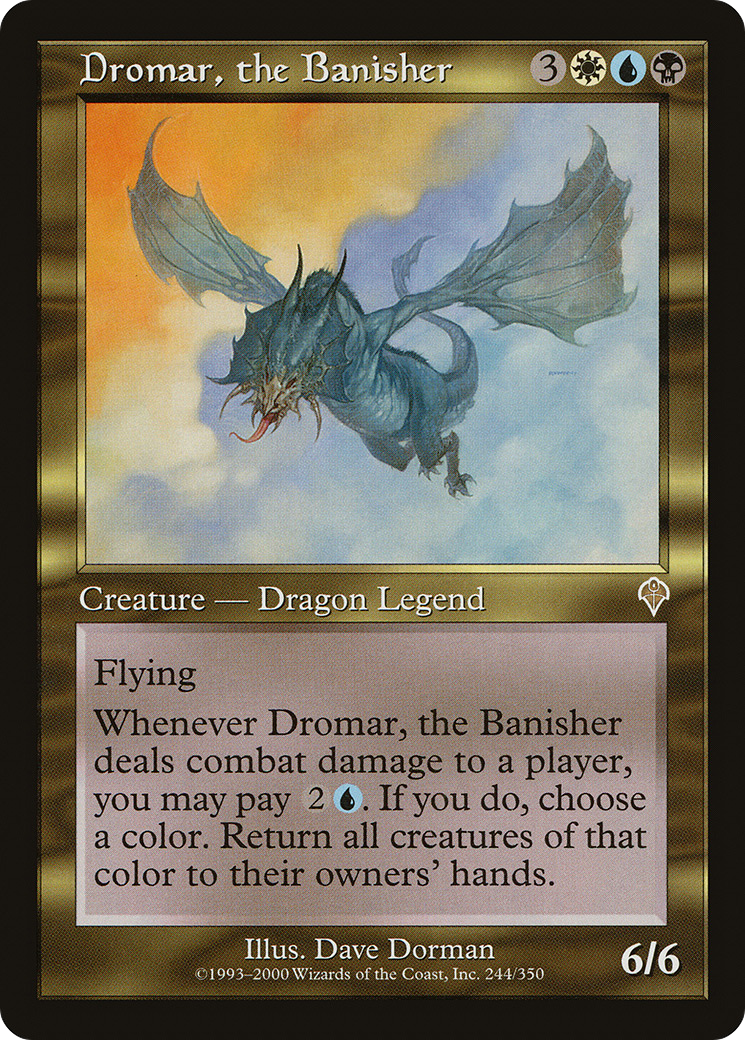 Dromar, the Banisher (INV-244) [Invasion] MTG Single Wizards of the Coast