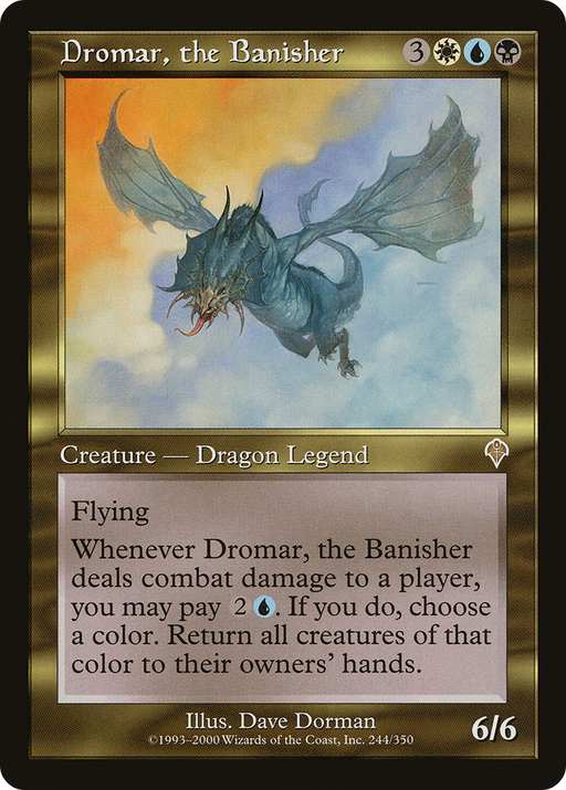 Dromar, the Banisher (INV-244) [Invasion] MTG Single Wizards of the Coast