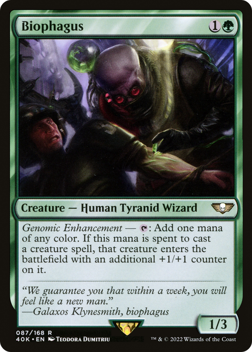 Biophagus (40K-087) [Warhammer 40,000 Commander] MTG Single Wizards of the Coast