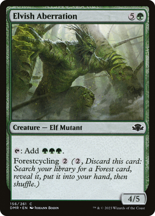 Elvish Aberration (DMR-156) [Dominaria Remastered] Foil MTG Single Wizards of the Coast