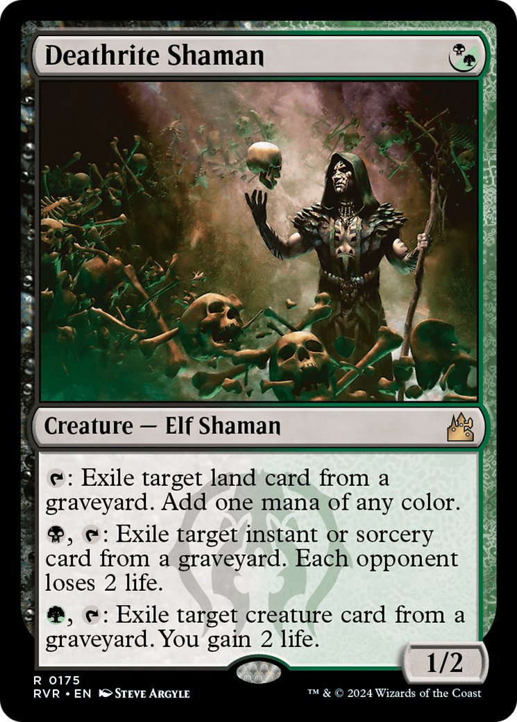 Deathrite Shaman (RVR-175) [Ravnica Remastered] Foil MTG Single Wizards of the Coast