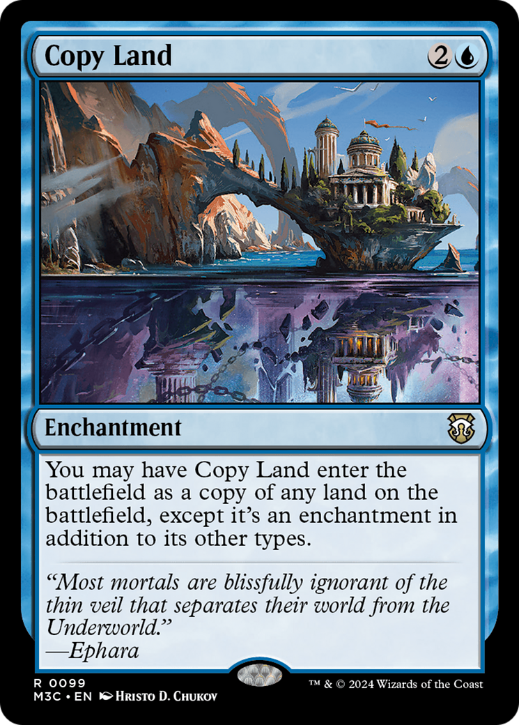 Copy Land (M3C-099) [Modern Horizons 3 Commander] MTG Single Wizards of the Coast