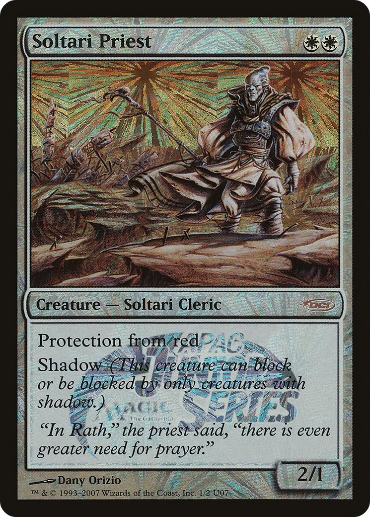 Soltari Priest (JSS-1U07) [Misc] Junior APAC Series Foil MTG Single Wizards of the Coast