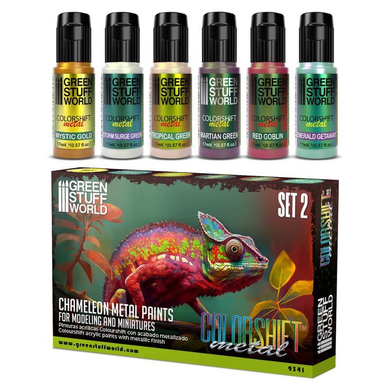 Green Stuff World: Chameleon Metal Paints - Set 2