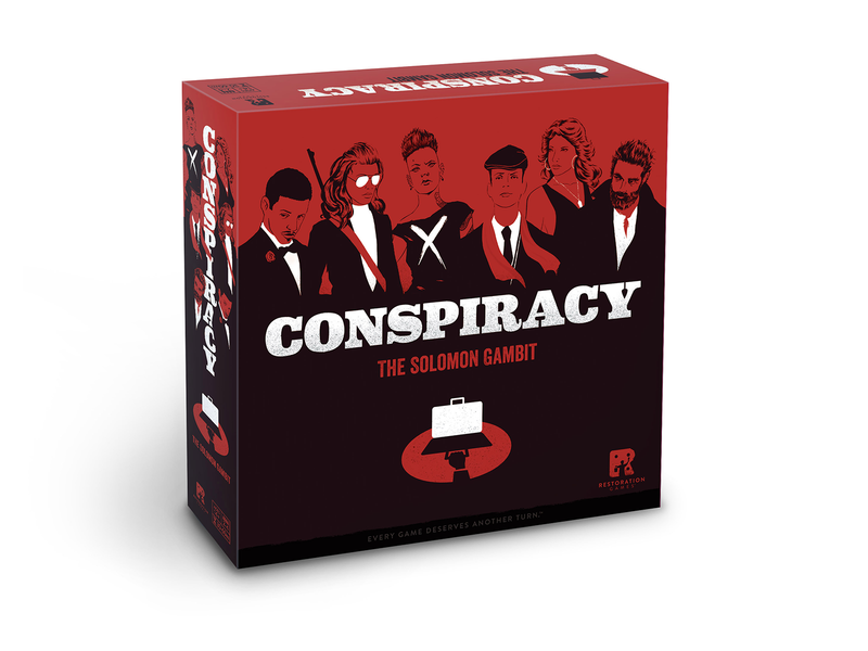 Conspiracy: The Solomon Gambit Board Games Restoration Games