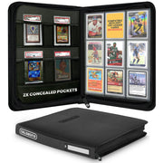 Evoretro: 9-Pocket Shield+ 3x4" Toploader Binder - Black Binders & Pages Evoretro