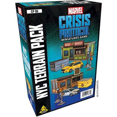 Marvel Crisis Protocol: NYC Terrain Pack Marvel Crisis Protocol Atomic Mass Games   