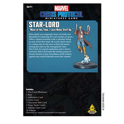 Marvel Crisis Protocol: Star-Lord Marvel Crisis Protocol Atomic Mass Games